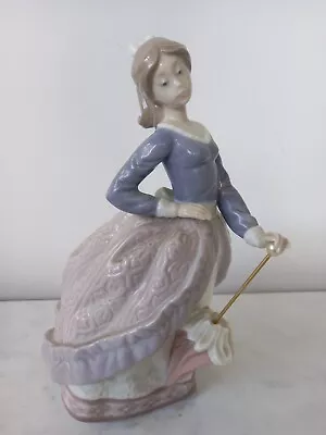 Buy Lladro 'Evita'  Young Lady With Parasol Figure ~ No 5212 • 39.95£