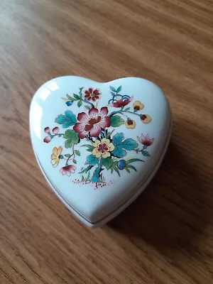 Buy **COALPORT** Ming Rose Heart Shape Trinket Box • 5£