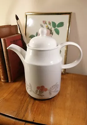 Buy Rare Vintage Staffordshire Biltons Coloroll Kilncraft Coffee Pot Floral Teapot • 18.99£