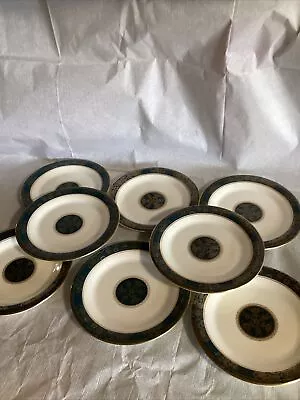 Buy Set Of 8 Royal Doulton Carlyle 6 1/2  Side Plates Ex Cond 2nd • 20£