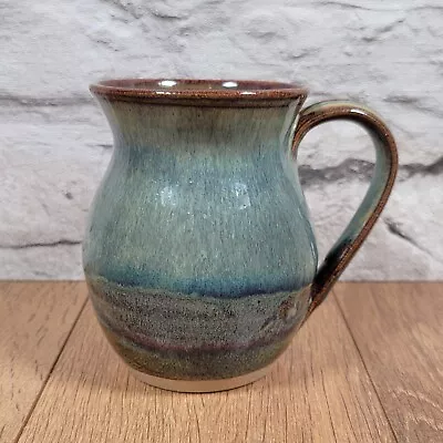 Buy Studio Pottery Marked Blue Tea Or Coffee Mug  • 19.99£