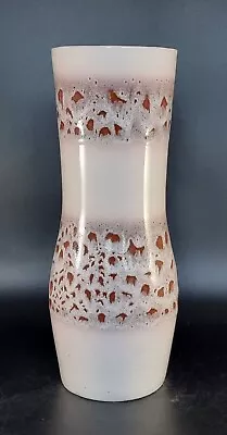 Buy Mid Century Kingston Pottery, Hull Brown Drip Glaze Tall Vase West Germany Style • 24.72£