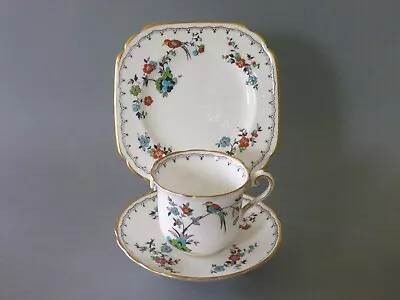 Buy Tuscan Plant Bird Of Paradise Trio: Tea Cup, Saucer, Side Plate • 15£