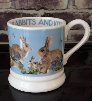 Buy Emma Bridgewater 'Blue Rabbits & Kits' - Half Pint Mug - Seconds Quality • 17.99£