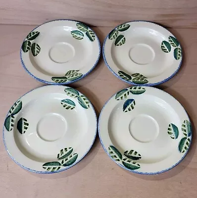 Buy Poole Pottery Dorset Fruit 6.25 Inch Tea Saucers X 4  • 11.99£