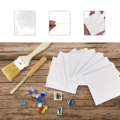 Buy  30 Sheets Kiln Shelf Paper Fusing Lining Glass Hot Melt Square Ceramics • 7.25£