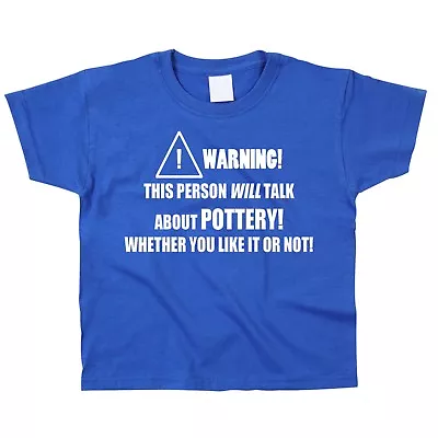 Buy Pottery Kids Children's Kid's T-Shirt Potter Vase Wheel Craft Funny Cool Gift  • 8.95£