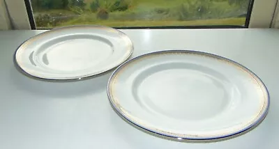 Buy Royal Albert Paragon China Sandringham Pattern 2 X Dinner Plates 27cm C1980s • 16£