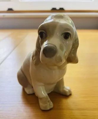 Buy Lladro Sitting Puppy Dog Porcelain Figurine • 14.99£