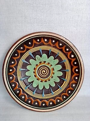 Buy Decorative Studio Pottery Floral Shallow Bowl Can Be Wall Mounted  UK Only  • 12£