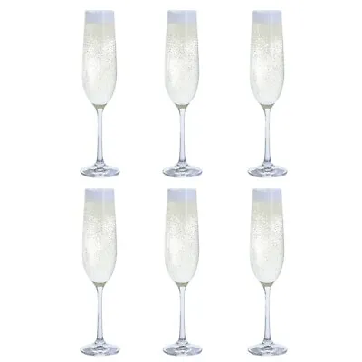 Buy Dartington Crystal Six Champage Flute Set Of 6 • 29.95£