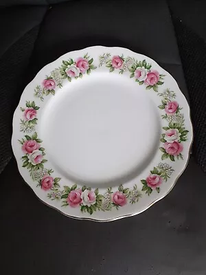 Buy Vintage Colclough Bone China Salad Plate Enchantment Roses 21 Cms Diameter • 8.99£