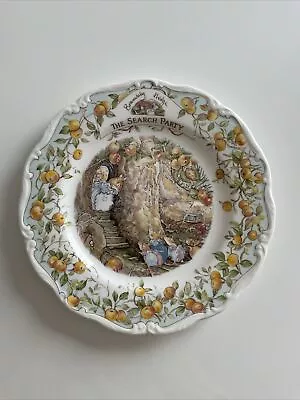 Buy Royal Doulton Brambly Hedge The Search Party Plate. FREE POSTAGE. • 34.95£