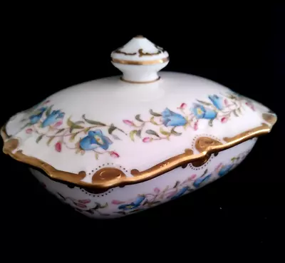 Buy Cauldon China England For Davis Collamore & Co NY Covered Porcelain Dish • 46.59£