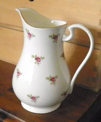 Buy Vintage Crown Bone China - Rosebud Cream Jug  Large 16 Cm Tall  VGC • 9.50£