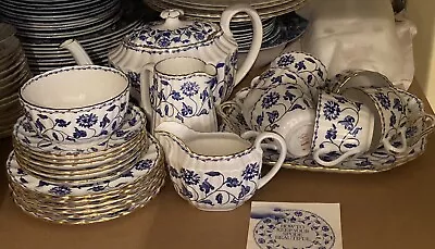 Buy Spode BLUE COLONEL Tea Set • 125£