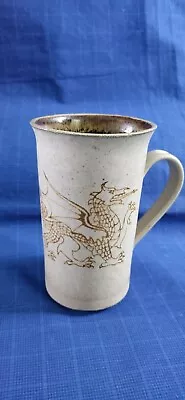 Buy Vintage HP Welsh Studio Pottery Dragon Mug • 7£