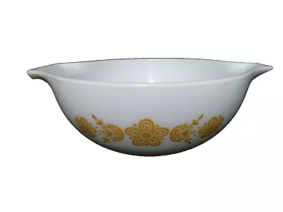 Buy PYREX BUTTERFLY GOLD Mixing Bowls 443 CINDERELLA  2-1/2 QT CLEAN  • 27.02£