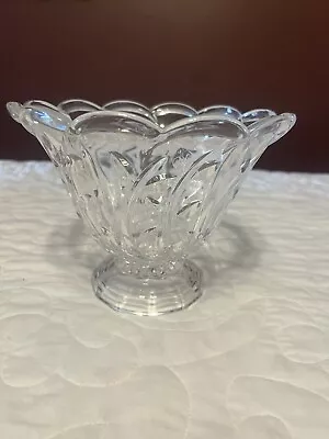 Buy Pressed Glass Compote Rose Branch Bowl • 7.46£