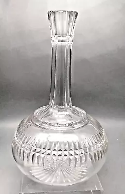 Buy Antique Vintage Cut Glass Clear Glass Carafe Decanter - 8  Tall • 14.99£