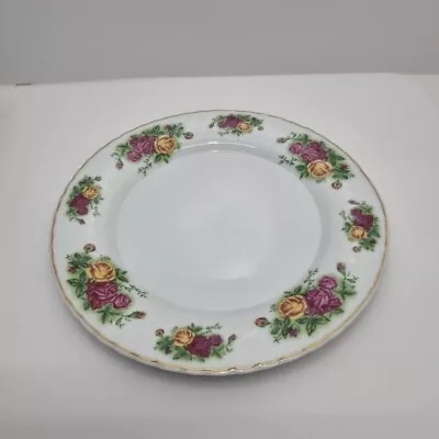 Buy Vintage Trade Winds Tableware Dinner Plate 10  ROSES Rose Garden Rare Floral • 13.99£