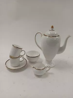Buy Elegant Wedgwood Cavendish Bone China Tea Set, 7 Pieces, 1982, Made In England  • 9.99£