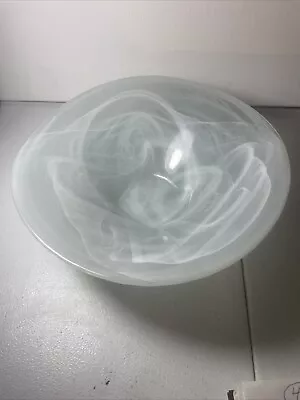 Buy Vintage Art Glass Decorative  Bowl Display Piece 9  Diameter 3  Height • 26.08£