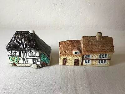 Buy Vintage Studio Pottery Miniature House X 2 • 6£