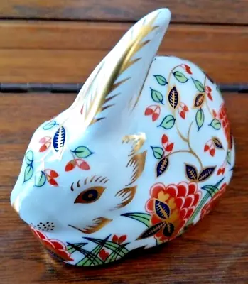 Buy Royal Crown Derby 'Meadow Rabbit' Paperweight (No Box) • 21.99£