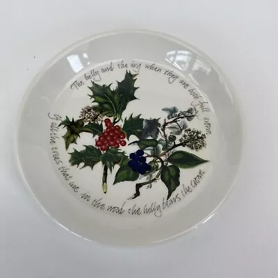 Buy PORTMEIRION The Holly & The Ivy Small Change Plate  Christmas 4.5  Trinket Dish • 10£