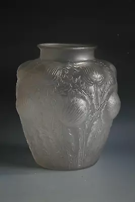 Buy Rene Lalique Domremy Glass Vase - Circa 1926 • 895£