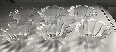 Buy 6 X Dartington Glass Crystal Daisy Deep Bowls Approx 6 Inch Frank Thrower.Label • 9.99£