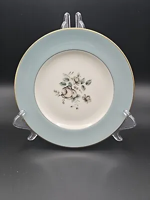 Buy Vintage Royal Doulton   Rose Elegans  Duck Egg Blue Side Bread Plate 6½  • 4£