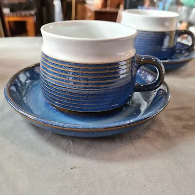 Buy Denby Langley Chatsworth, 2 X Cups & Saucers • 18£