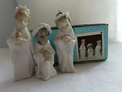 Buy Three Kings Lladro Mini Nativity Ornament Magi 3 Piece Set #5729 - MIB • 60.57£