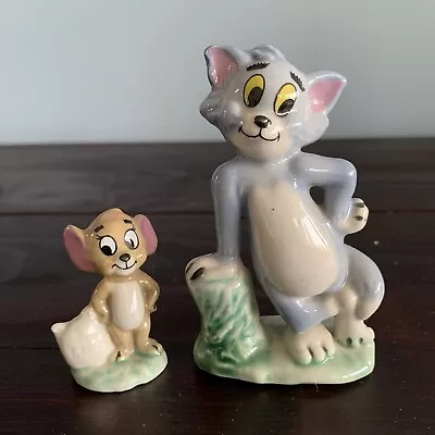 Buy Vintage Wade Whimsies Tom & Jerry Porcelain Figures Mgm Cartoons 1973-1979 100% • 6.50£