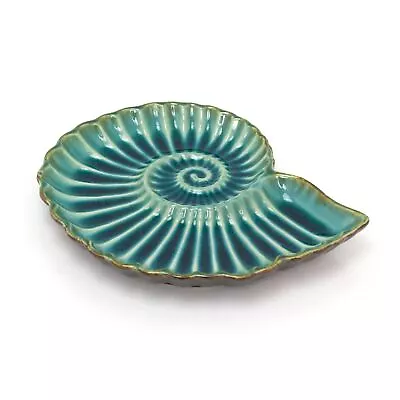 Buy Nautical Decorative Display Dish | Ammonite Fossil Trinket Jewellery Dish • 14.99£