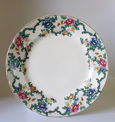 Buy ROYAL CAULDON VICTORIA 260mm DINNER PLATE   GREAT  CONDITION • 5.99£