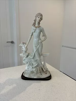 Buy Porcelain Figurine, Lady 15” • 4.99£