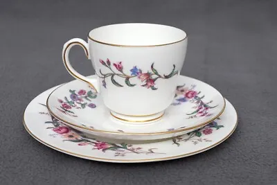 Buy WEDGEWOOD Bone China Devon Sprays Trio - Cup, Saucer And Tea Plate, • 14.99£