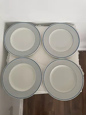 Buy Midwinter Reflex Avignon Blue& White Dinner Plates 10.5” • 30£
