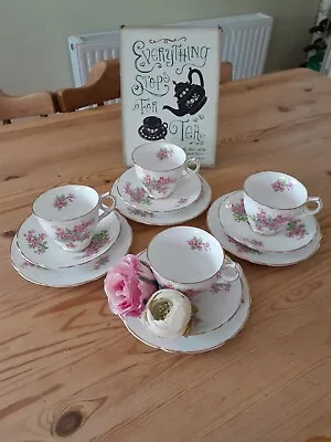 Buy Vintage Royal Stafford Bone China Trios • 16£