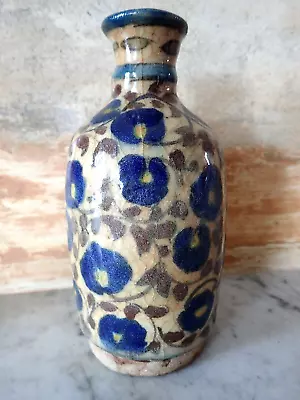 Buy Antique BOTTLE VASE Ceramic Islamic Middle East Qajar 19C • 98£