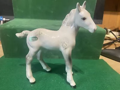 Buy BESWICK  THE SHIRE FOAL LARGE Grey GLOSS FINISH MODEL No. 951 PERFECT • 95£