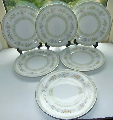 Buy Minton Bone China England Broadlands Pattern 6 X Dinner Plates 27cm C1980s • 45£
