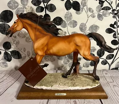 Buy Giuseppe Armani Figurine Trotter Horse 0308c Porcelain Statue Capodimonte Italy • 465.92£