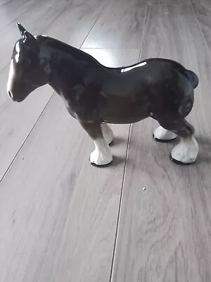 Buy Large Melba Ware Shire Horse-no Harness. • 14.99£