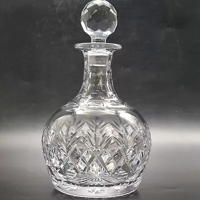 Buy Royal Doulton Lead Crystal Whisky Decanter And Stopper  Georgian  Cut Glass 2nd • 29.95£