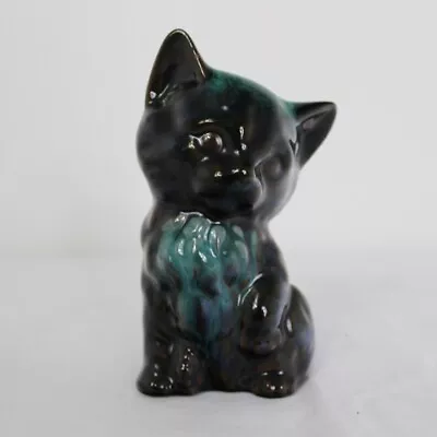 Buy Canadian Blue Mountain Pottery Vintage 6  Decorative Sitting Cat Figurine  • 10£