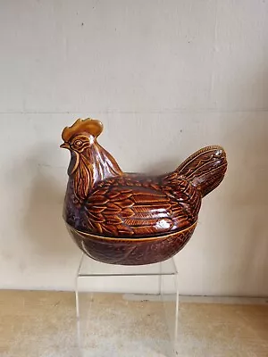 Buy P&K Price Kensington Pottery Ceramic Hen Chicken Egg Holder Storage Pot (Q3) • 16.50£